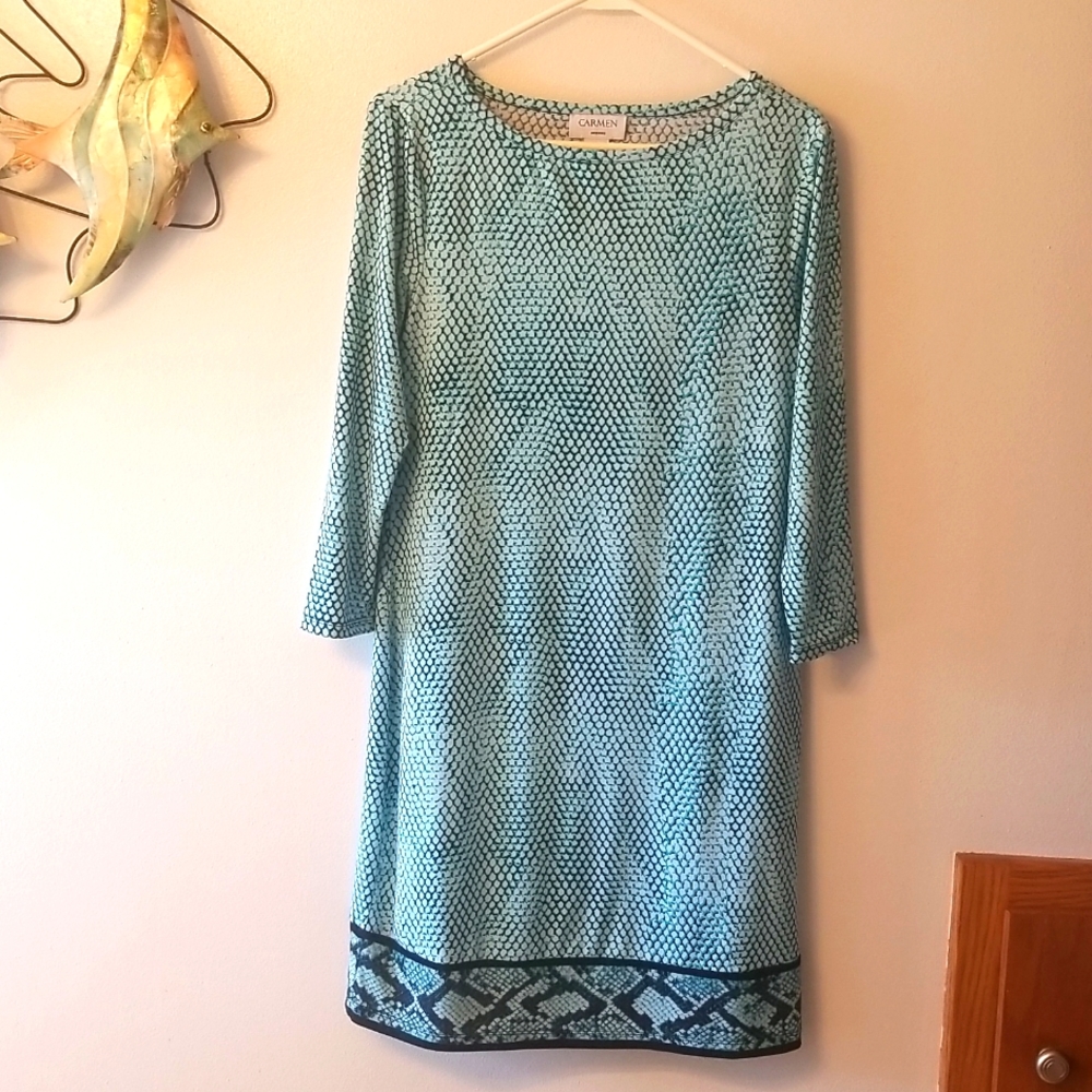 Carmen Marc Valvo dress